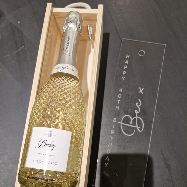benutzerdefinierte Champagnerflasche