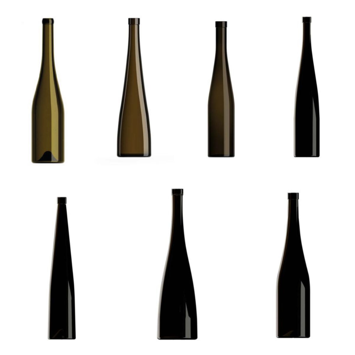 rheinische Weinflasche