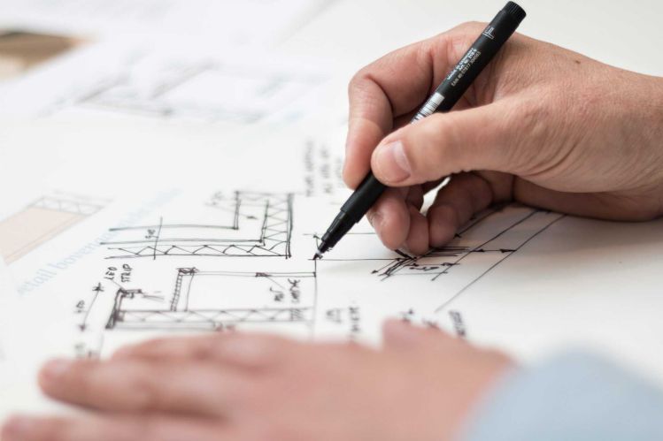 Design für große Glasflaschen